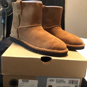 Ugg mini classic. Great for warmer months